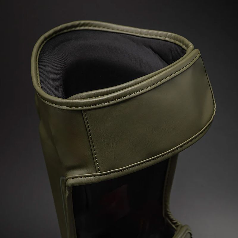 Захист для гомілки та стоп Venum Stealth Shin khaki/dark green 4