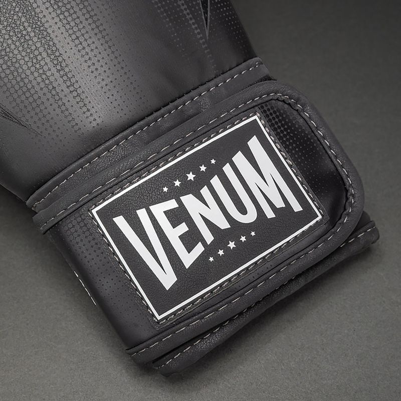Рукавиці боксерські Venum Stealth Boxing black/white 3