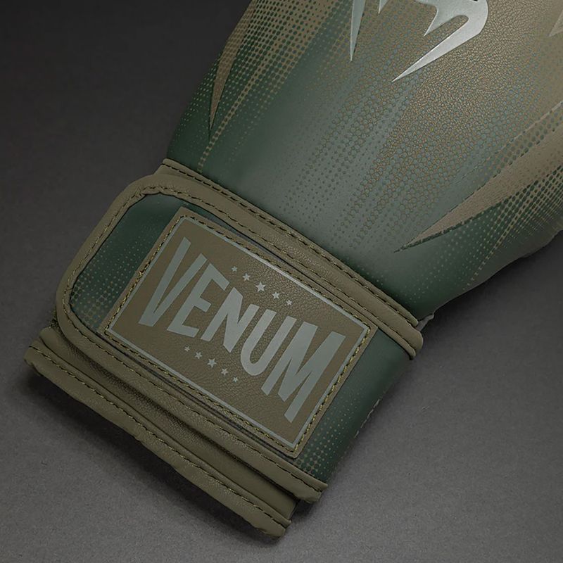 Рукавиці боксерські Venum Stealth Boxing khaki/dark green 3