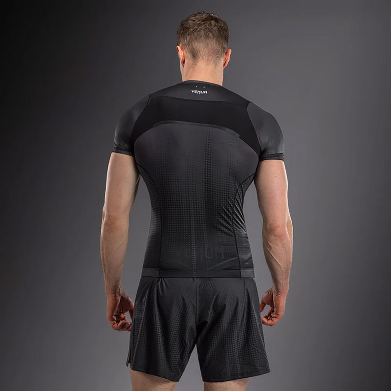 Рашгард чоловічий Venum Stealth Rashguard black/white 2