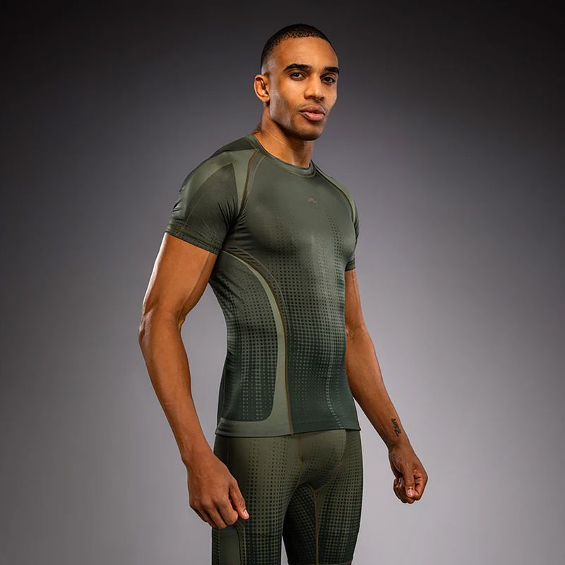 Рашгард чоловічий Venum Stealth Rashguard khaki/dark green 3