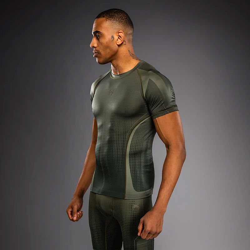 Рашгард чоловічий Venum Stealth Rashguard khaki/dark green 4