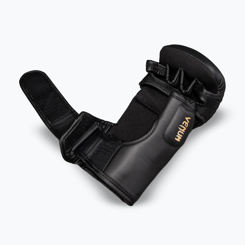 Рукавиці MMA Venum Attack 2.0 Sparring Leather black/gold 4