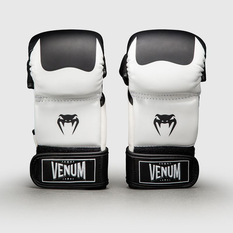 Рукавиці спарингові Venum Attack 2.0 Sparring black/white 2