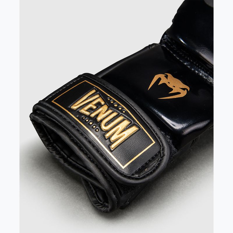 Рукавиці спарингові Venum Attack 2.0 Sparring black/gold 6