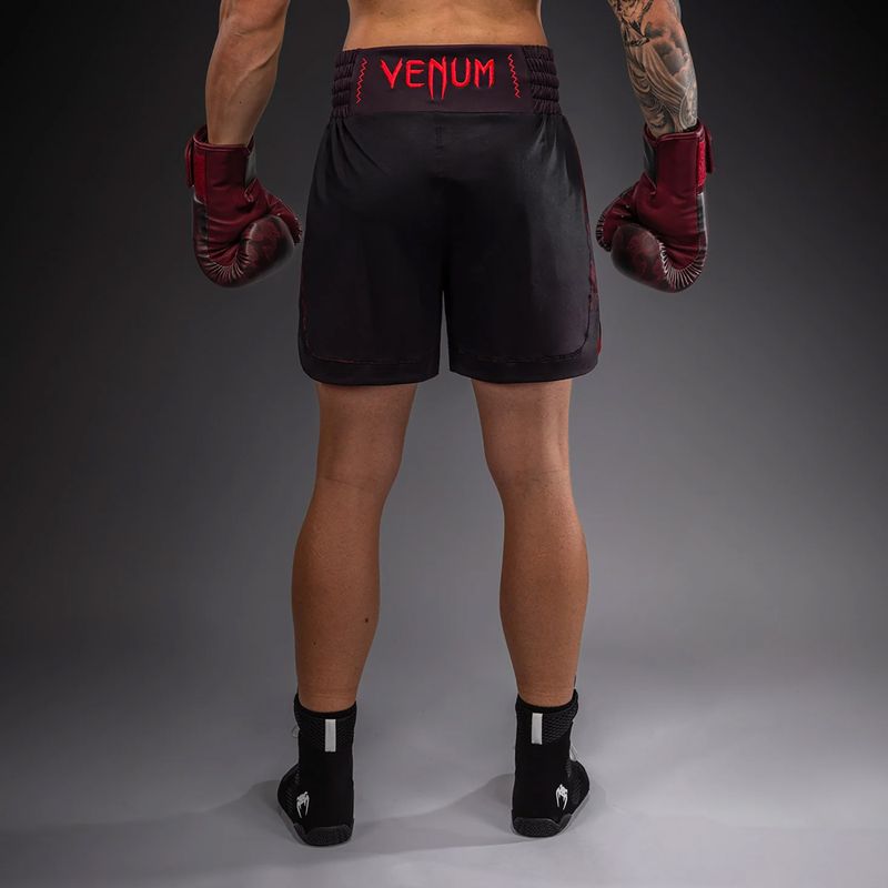 Шорти боксерські чоловічі Venum Spectre Boxing black/red 3