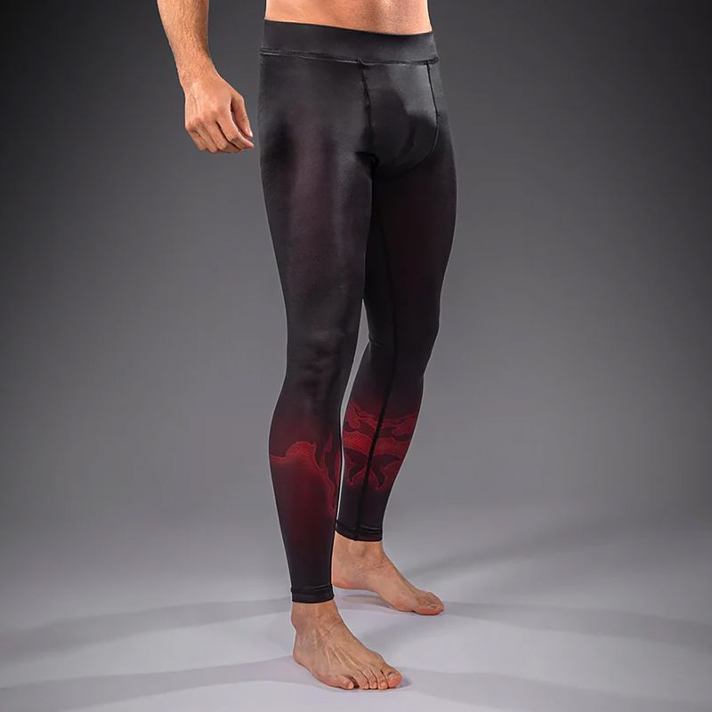 Легінси для тренувань чоловічі Venum Spectre Spats black/red 4