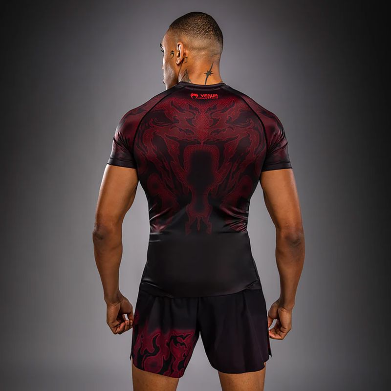 Рашгард чоловічий Venum Spectre black/red 3