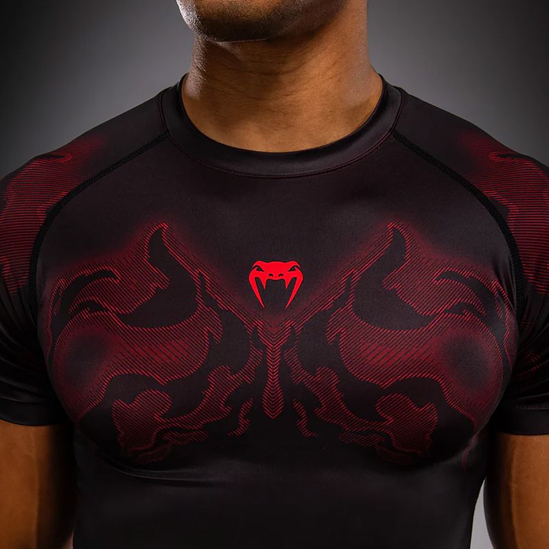 Рашгард чоловічий Venum Spectre black/red 5