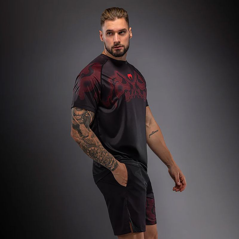 Футболка чоловіча Venum Spectre Dry-Tech black/red 5