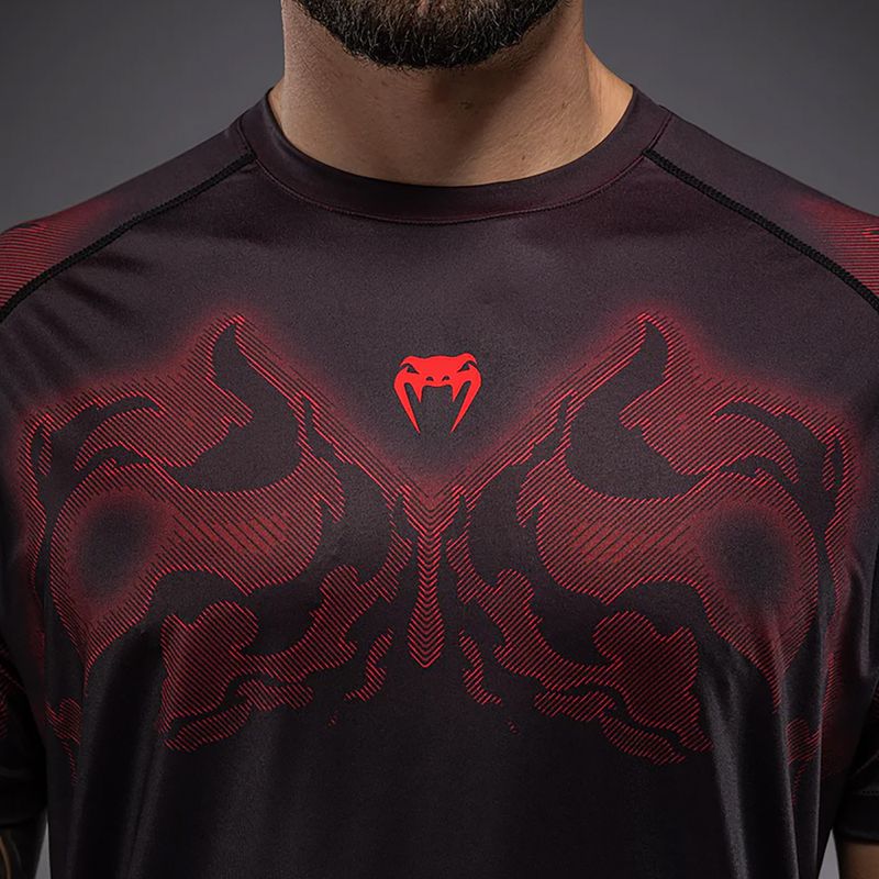 Футболка чоловіча Venum Spectre Dry-Tech black/red 6