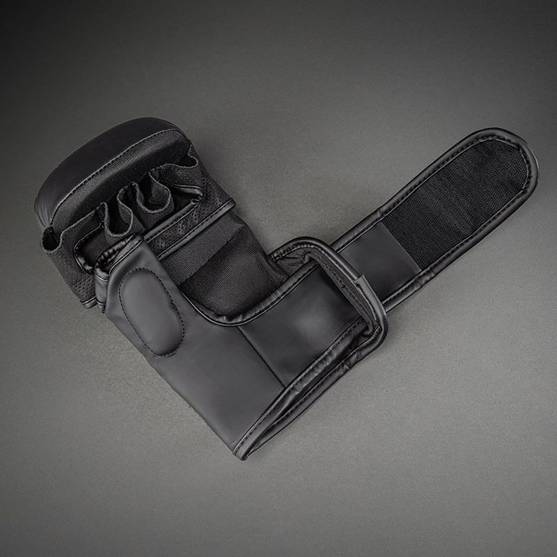 Рукавиці спарингові Venum Midnight Fury Sparring black/grey/silver 3