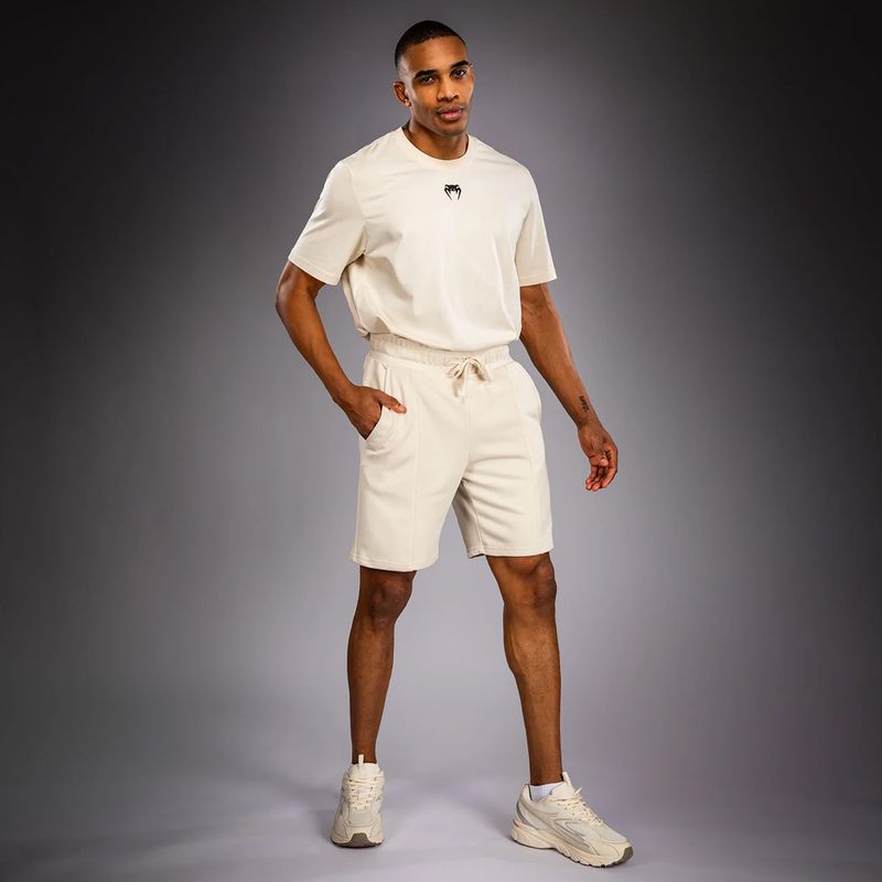 Шорти чоловічі Venum Contender Fleece Cotton Off White 2