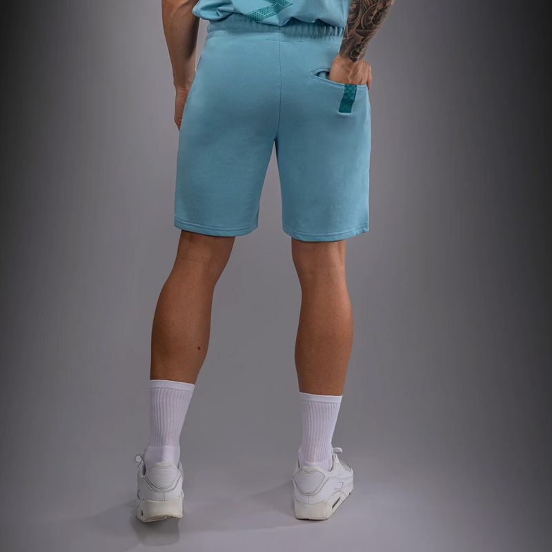 Шорти чоловічі Venum Contender Fleece Cotton Turquoise 3