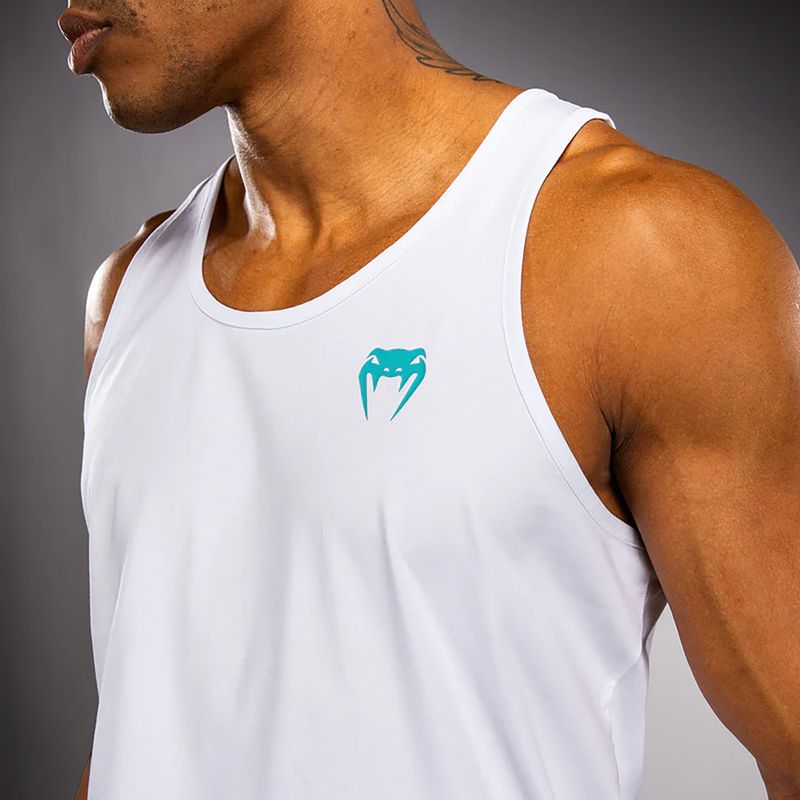 Футболка чоловіча Venum Aqua white/turquoise 5
