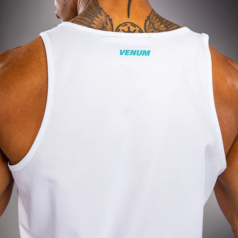 Футболка чоловіча Venum Aqua white/turquoise 6