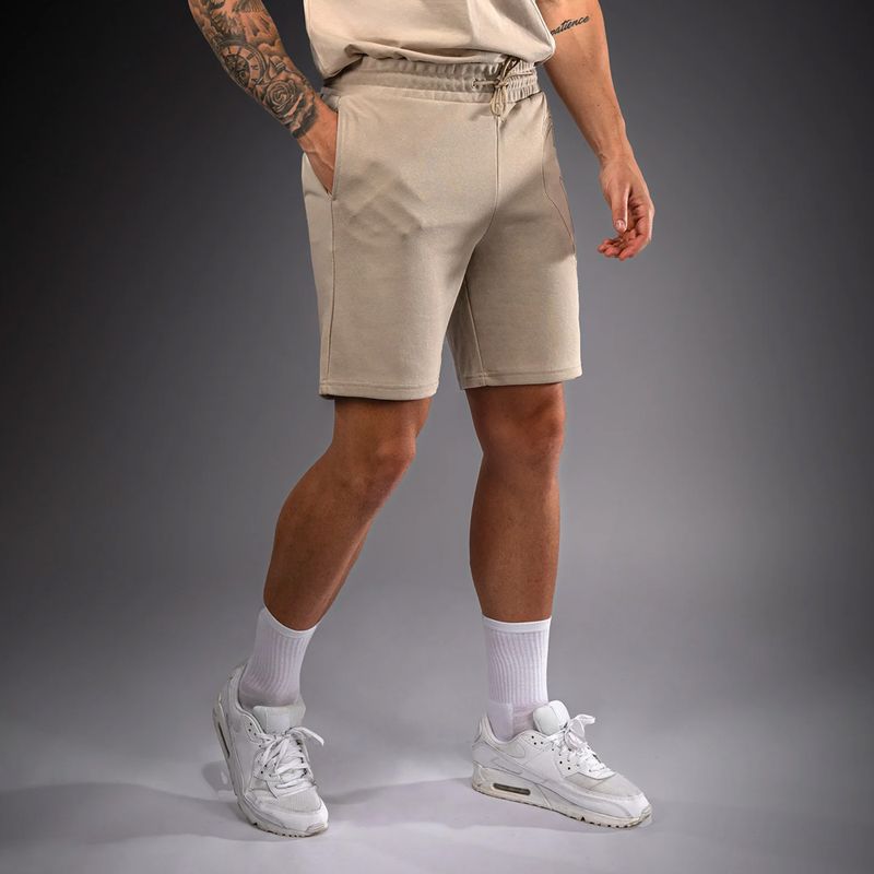 Шорти чоловічі Venum Giant 3D Cotton Beige 4