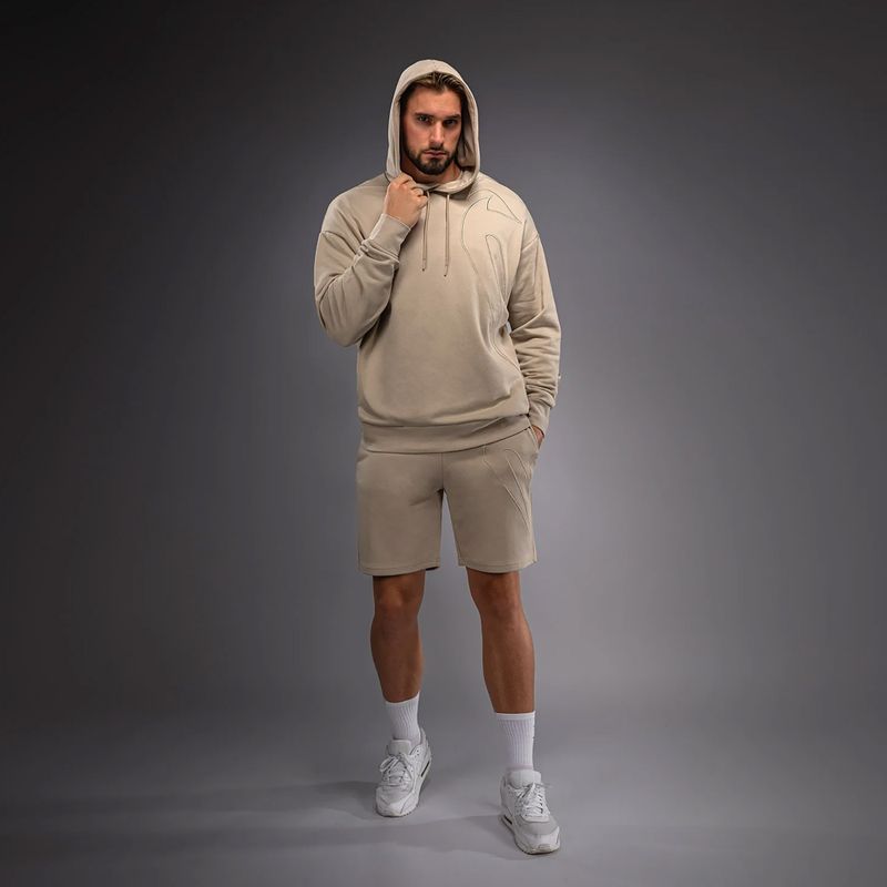 Кофта Venum Giant 3D Hoodie beige 2
