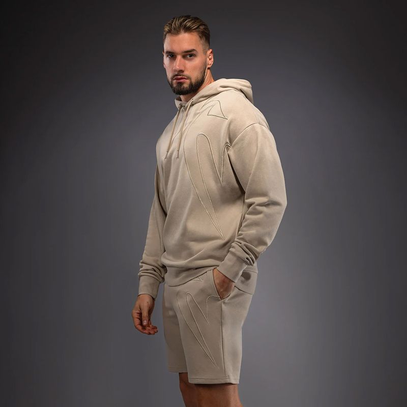 Кофта Venum Giant 3D Hoodie beige 4