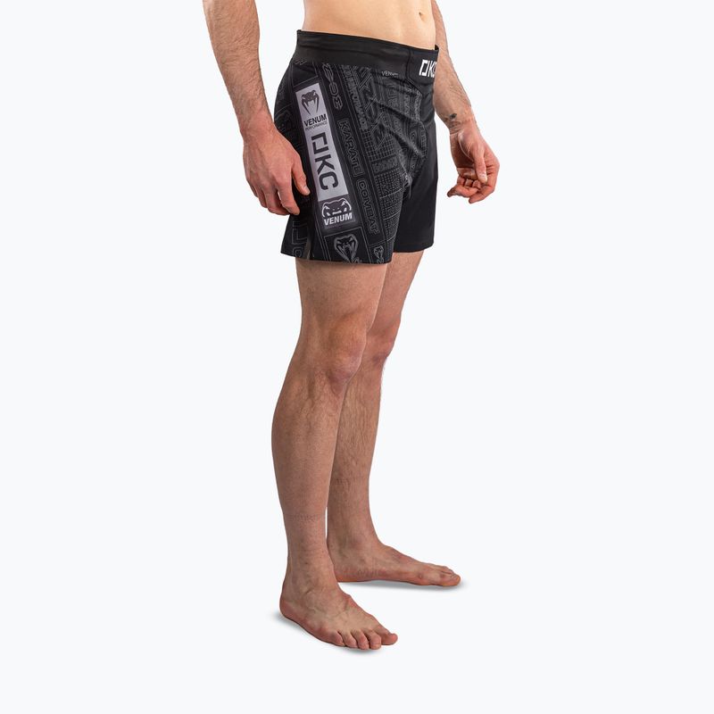 Шорти для тренувань Venum Karate Combat black/grey 3