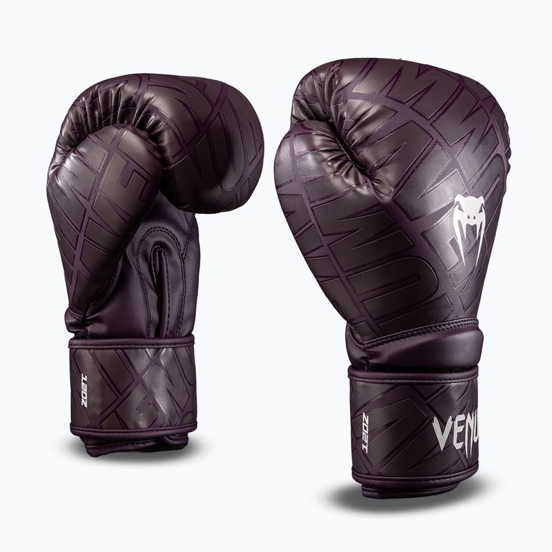 Рукавиці боксерські Venum Contender 1.5 XT 3D Boxing dark purple 2