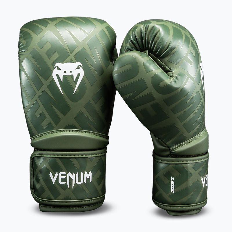 Рукавиці боксерські Venum Contender 1.5 XT 3D Boxing khaki 2