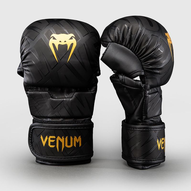 Рукавиці спарингові Venum Contender 1.5 XT 3D Sparring black/gold 2