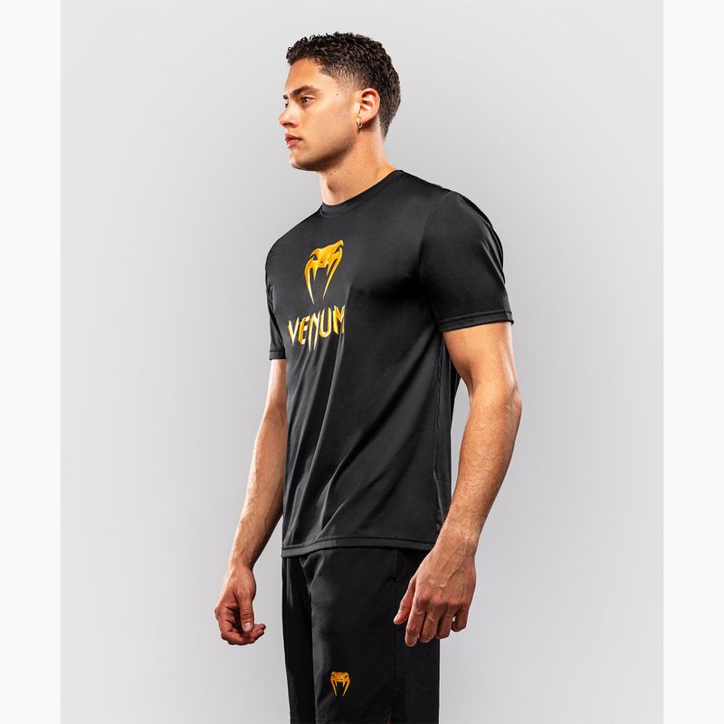 Футболка чоловіча Venum Classic Dry Tech black/gold 3
