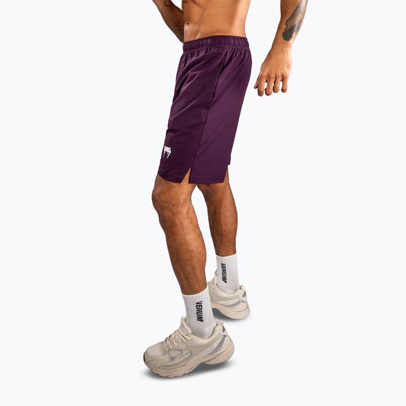Шорти для тренувань чоловічі Venum Contender Training dark purple/white 3