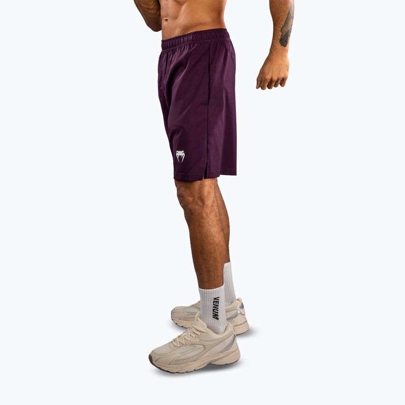 Шорти для тренувань чоловічі Venum Contender Training dark purple/white 5