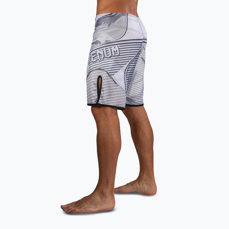 Шорти для тренувань чоловічі Venum Camo Hero Fight white/light grey 3