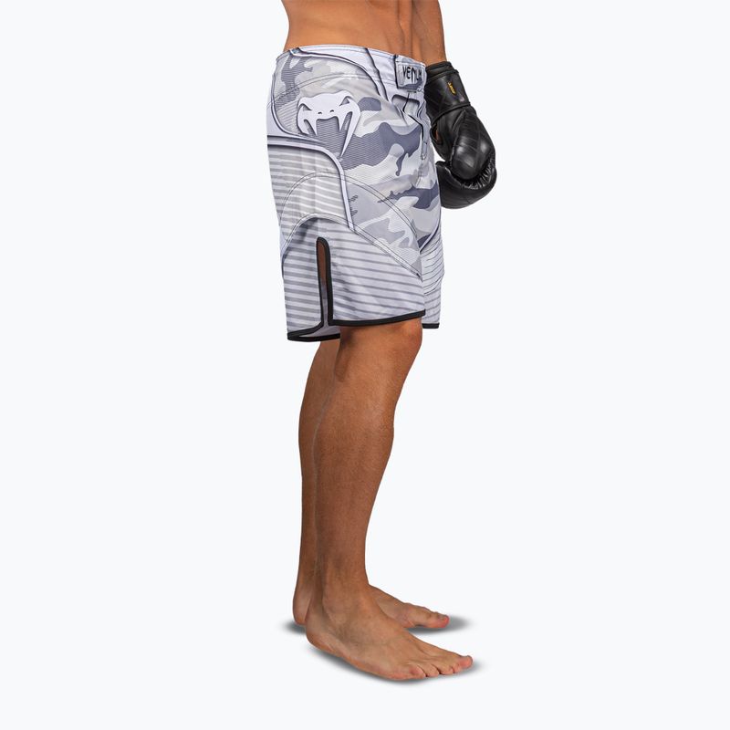 Шорти для тренувань чоловічі Venum Camo Hero Fight white/light grey 4