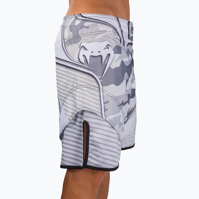Шорти для тренувань чоловічі Venum Camo Hero Fight white/light grey 7