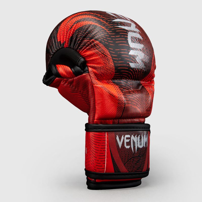 Рукавиці спарингові Venum Galactic 3.0 Sparring red/slver 3