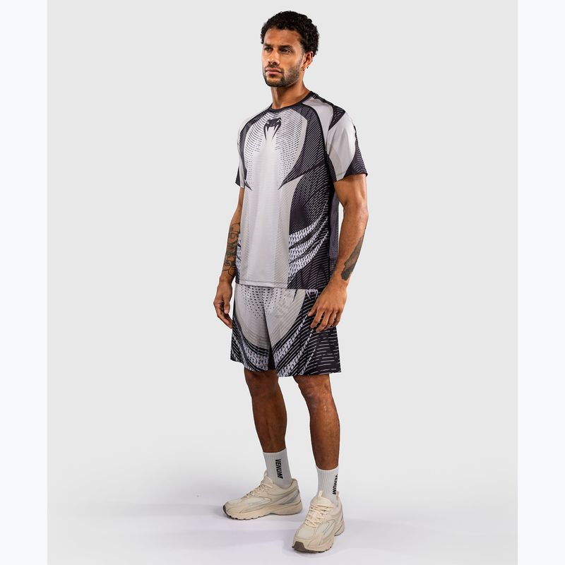 Футболка чоловіча Venum Galactic 3.0 Dry Tech off white/black 2