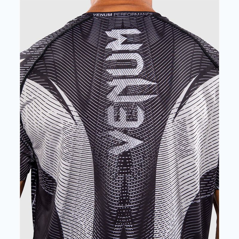 Футболка чоловіча Venum Galactic 3.0 Dry Tech off white/black 6