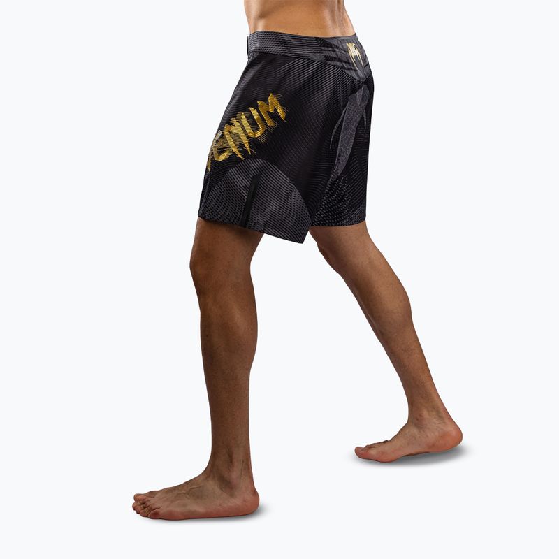 Шорти для тренувань чоловічі Venum Galactic 3.0 Fight black/gold 4