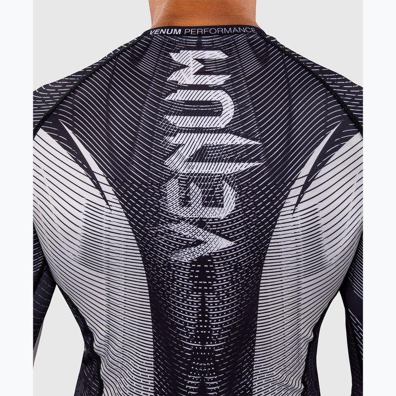 Рашгард чоловічий довгий рукав Venum Galactic 3.0 Rashguard LS off white/black 6