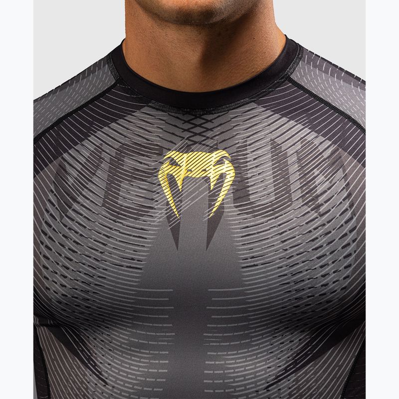 Рашгард чоловічий Venum Galactic 3.0 Rashguard SS black/gold 5