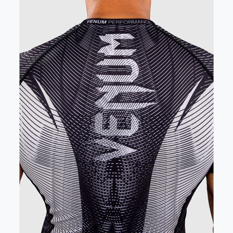 Рашгард чоловічий Venum Galactic 3.0 Rashguard SS off white/black 6