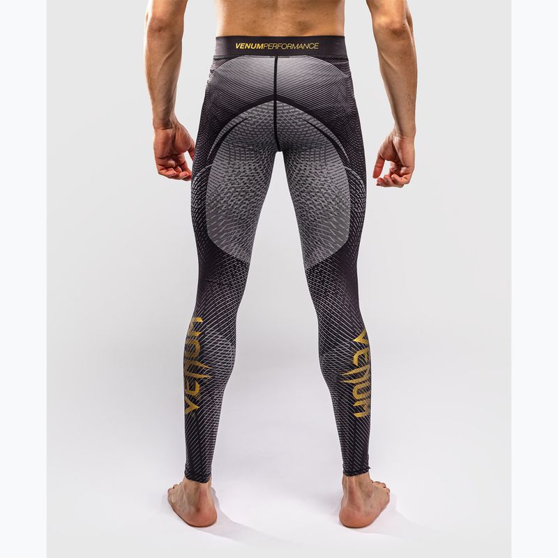 Легінси для тренувань чоловічі Venum Galactic 3.0 Spats black/gold 3