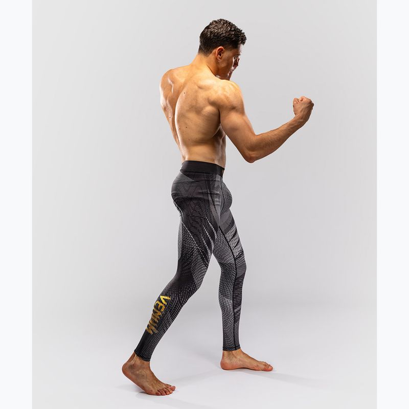 Легінси для тренувань чоловічі Venum Galactic 3.0 Spats black/gold 4