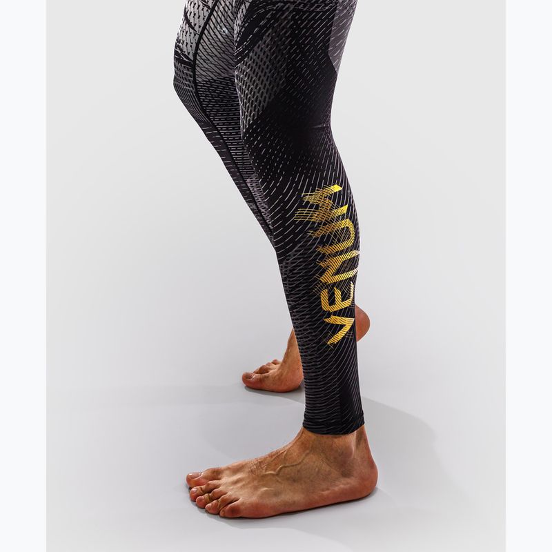 Легінси для тренувань чоловічі Venum Galactic 3.0 Spats black/gold 6