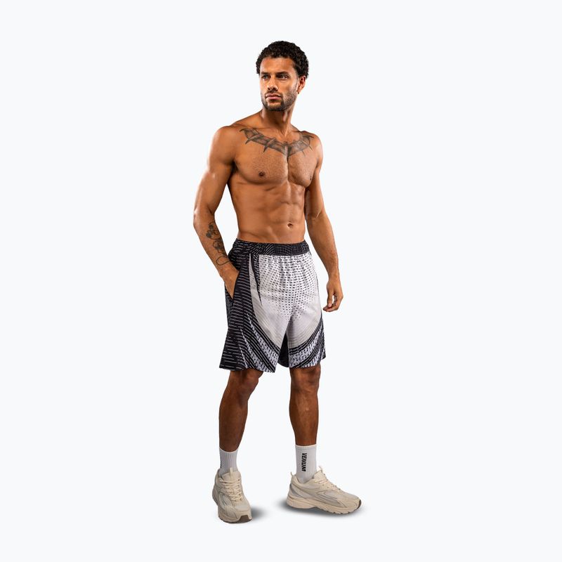 Шорти для тренувань чоловічі Venum Galactic 3.0 Training off white/black 2