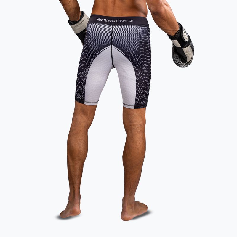 Шорти для тренувань чоловічі Venum Galactic 3.0 Vale Tudo off white/black 3