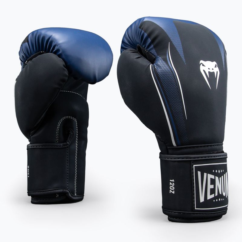 Рукавиці боксерські Venum G-Core Boxing navy blue/white 2