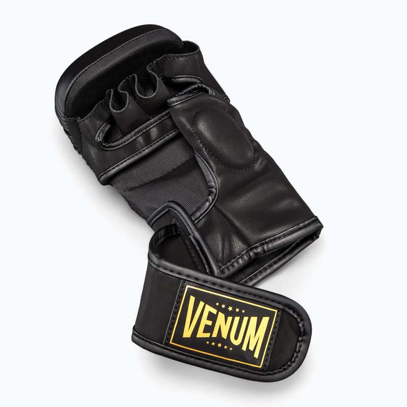 Рукавиці MMA Venum G-Core Sparring black/gold 3