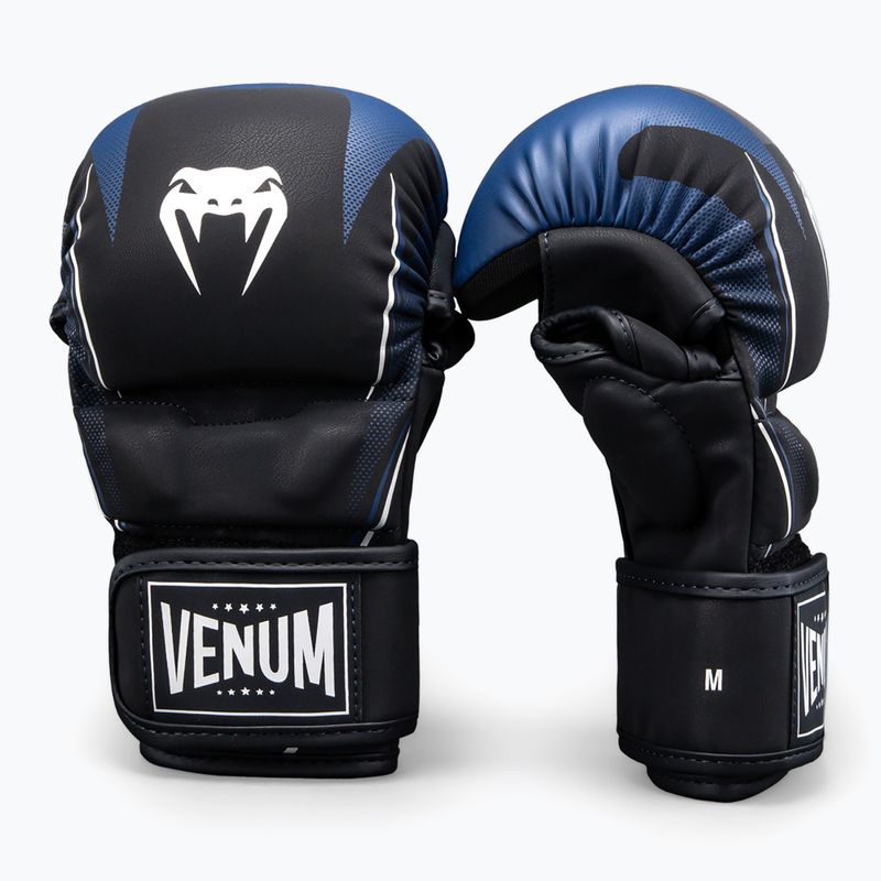 Рукавиці MMA Venum G-Core Sparring navy blue/white 2