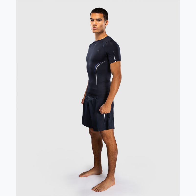 Рашгард чоловічий Venum G-Core Rashguard SS navy blue/white 2