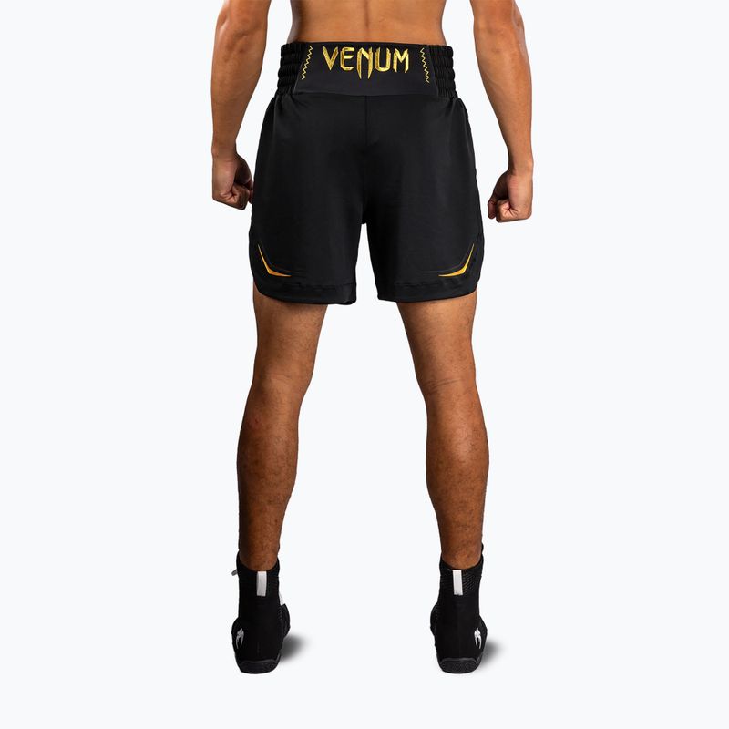 Шорти для тренувань чоловічі Venum G-Core Boxing black/gold 3